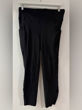 lululemon athletica Black High-Waist Leggings with thigh pockets size 12